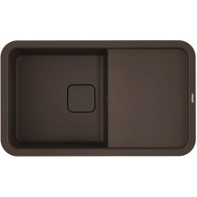 Кухонная мойка Artgranit Omoikiri Tasogare 86-DC темный шоколад 4993468