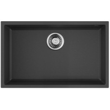 Кухонная мойка Tetogranit Omoikiri Tedori 66-U-BL черный 4993972