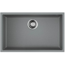 Кухонная мойка Tetogranit Omoikiri Tedori 66-U-GR ленинградский серый 4993541