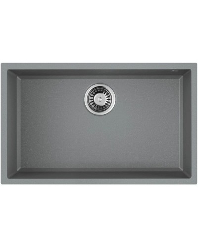 Кухонная мойка Tetogranit Omoikiri Tedori 66-U-GR ленинградский серый 4993541