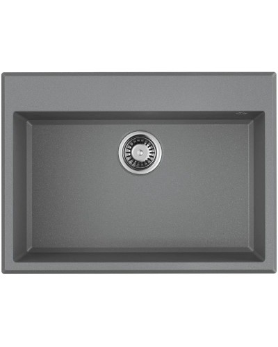 Кухонная мойка Tetogranit Omoikiri Tedori 68-GR ленинградский серый 4993570