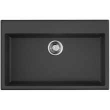 Кухонная мойка Tetogranit Omoikiri Tedori 79-BL черный 4993948