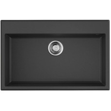 Кухонная мойка Tetogranit Omoikiri Tedori 79-BL черный 4993948