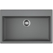 Кухонная мойка Tetogranit Omoikiri Tedori 79-GR ленинградский серый 4993571