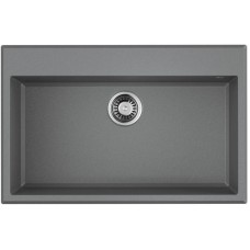 Кухонная мойка Tetogranit Omoikiri Tedori 79-GR ленинградский серый 4993571