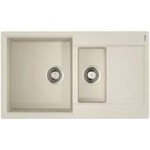 Кухонная мойка Artgranit Omoikiri Daisen 86-2-PA пастила 4993473