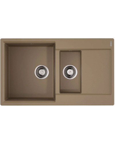 Кухонная мойка Artgranit Omoikiri Daisen 86-2-CA карамель 4993474