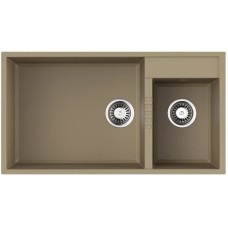 Кухонная мойка Tetogranit Omoikiri Tedori 85-2-U-CH шампань 4993945