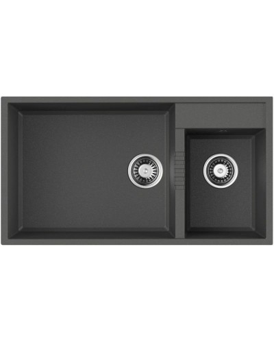 Кухонная мойка Tetogranit Omoikiri Tedori 85-2-U-PL платина 4993947