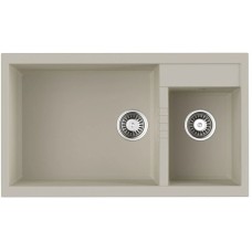 Кухонная мойка Tetogranit Omoikiri Tedori 86-2-LB-EV эверест 4993938