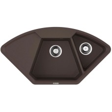 Кухонная мойка Artgranit Omoikiri Yonaka 98-C-DC темный шоколад 4993715