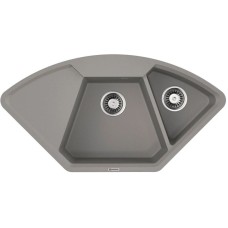 Кухонная мойка Artgranit Omoikiri Yonaka 98-C-GR ленинградский серый 4993714
