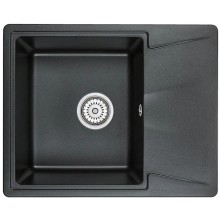 Кухонная мойка Granula черный 6201bl