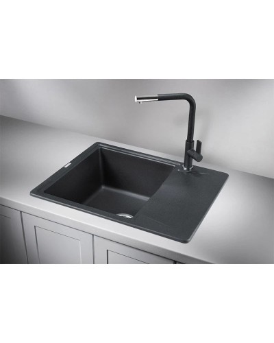 Кухонная мойка Granula черный 6201bl