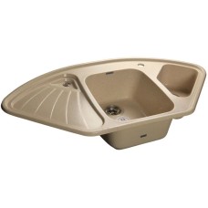 Кухонная мойка бежевый GranFest Corner GF-C1040E