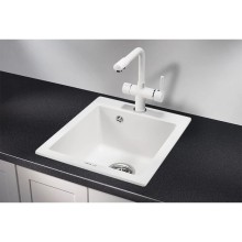 Кухонная мойка Granula арктик 4201wh