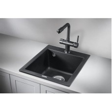 Кухонная мойка Granula черный 4201bl