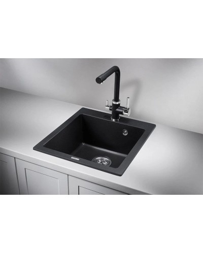 Кухонная мойка Granula черный 4651bl