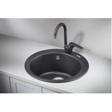 Кухонная мойка Granula черный 4801bl