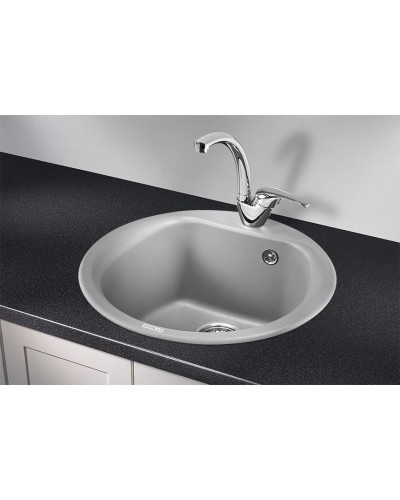 Кухонная мойка Granula алюминиум 5101al