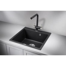 Кухонная мойка Granula черный 5102bl