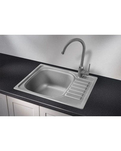 Кухонная мойка Granula алюминиум 5801al