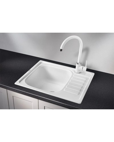 Кухонная мойка Granula арктик 5801wh