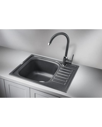 Кухонная мойка Granula черный 5801bl