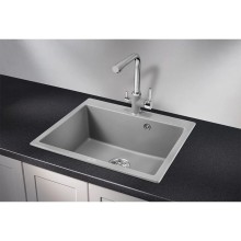 Кухонная мойка Granula алюминиум 6001al