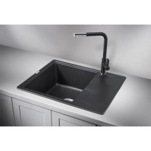 Кухонная мойка Granula шварц 6201sv
