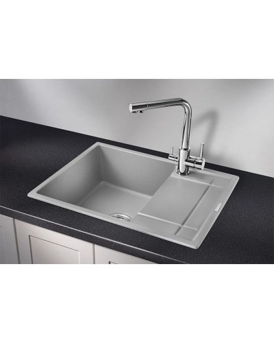 Кухонная мойка Granula алюминиум 6501al