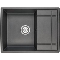 Кухонная мойка Granula черный 6501bl