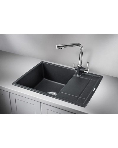 Кухонная мойка Granula черный 6501bl