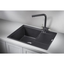 Кухонная мойка Granula черный 6503bl