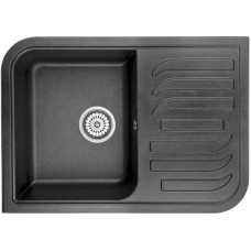 Кухонная мойка Granula черный 7001bl