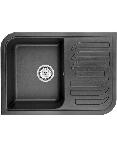 Кухонная мойка Granula черный 7001bl