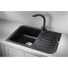Кухонная мойка Granula черный 7001bl