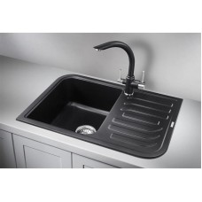 Кухонная мойка Granula черный 7001bl