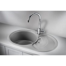 Кухонная мойка Granula алюминиум 7801al