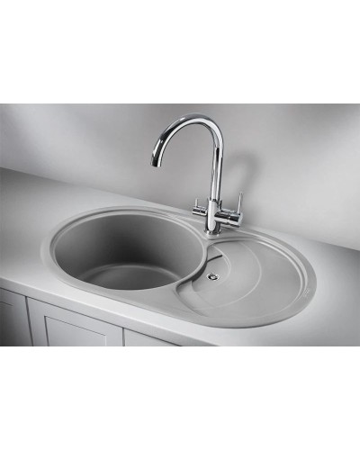 Кухонная мойка Granula алюминиум 7801al