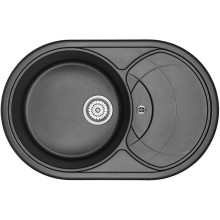 Кухонная мойка Granula черный 7801bl