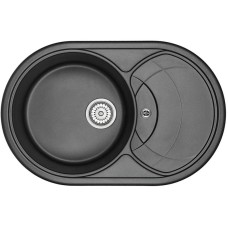 Кухонная мойка Granula черный 7801bl