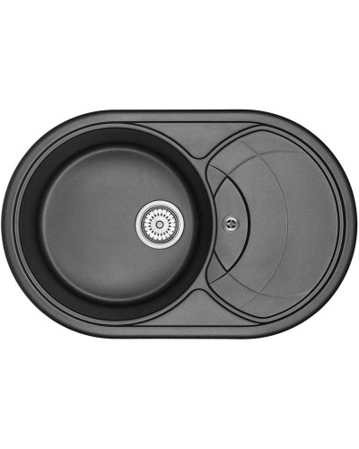 Кухонная мойка Granula черный 7801bl