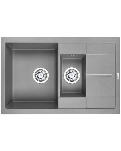 Кухонная мойка Granula алюминиум 7802al