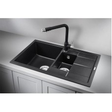 Кухонная мойка Granula черный 7802bl