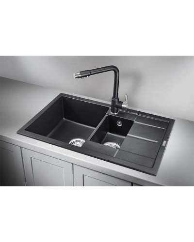 Кухонная мойка Granula шварц 7802sv