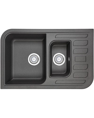Кухонная мойка Granula черный 7803bl