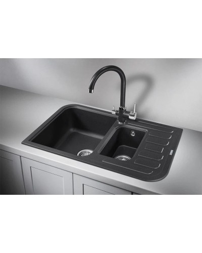 Кухонная мойка Granula черный 7803bl