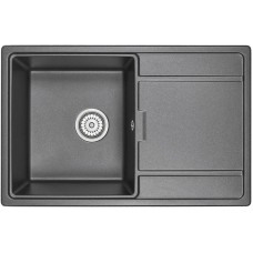 Кухонная мойка Granula черный 7804bl