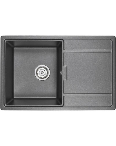 Кухонная мойка Granula черный 7804bl